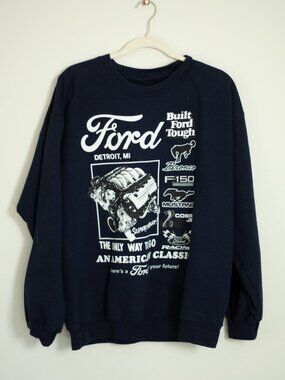 Vintage Ford Crewneck Sweatshirt | Built Ford Tough |  Medium